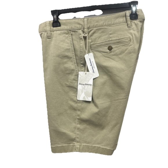 Tommy Bahama Other - Tommy Bahama Mens Size 30 Khaki Beige Stretch 10” inseam Boracay Chino Shorts
